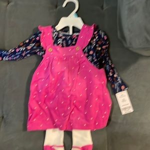 Baby girl 3 piece set new with tags